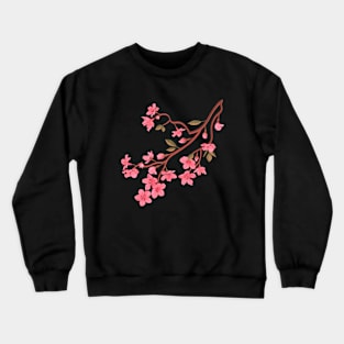 PINK SAKURA JAPANESE FLOWER Crewneck Sweatshirt